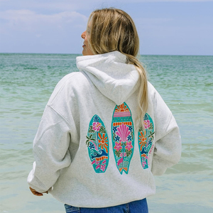 Sudaderas con <span class=keywords><strong>Capucha</strong></span> de Gran Peso (400-600 g/m²) Personalizadas con Logotipo Bordado, Patrón de Letras, Sudaderas de Lujo para Mujer - Product Image 2