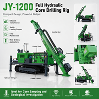 Foreuse minière diesel entièrement hydraulique Feiyang avec moteur 22HP, portée 1200m, mobile pour l'extraction de minerai