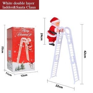 Decorazioni Natalizie <span class=keywords><strong>Babbo</strong></span> <span class=keywords><strong>Natale</strong></span> Elettrico Arrampicante Ornamenti Natalizi - Product Image 5