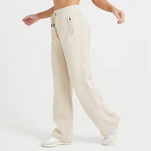 Nuevos Joggers de Otoño, Logotipo Personalizado OEM, Pantalones Deportivos Casuales para Uso Diario, 100% Algodón French Terry, Cintura Elástica, Corte Recto, OOTD, Joggers para Mujer - Product Image 2