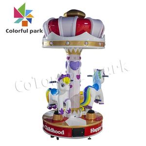 Machine de jeu commerciale à monnayeur, en promotion, pour sports d'intérieur, carrousel ludique, multijoueur pour enfants, carrousel populaire à vendre - Product Image 1