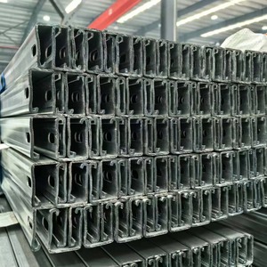 Custom Ontwerp Snelle Installatie U C Channel Gegalvaniseerde Stalen Structuur Zonne-Fotovoltaïsche Projecten Array Profiel - Product Image 4