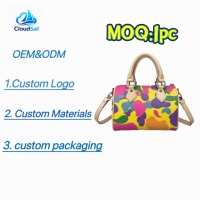 Sac à main mini pour femme personnalisable, style streetwear, imprimé camouflage, en cuir PU, sac fourre-tout, sac bandoulière