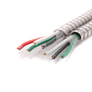 UL1569 MC cable TECK90 cable BX AC90 ACWU90 TECK cable conductor de cobre XLPE PVC cinta de acero enclavamiento de aluminio blindado