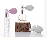 Vente en gros de flacons de parfum à air comprimé de 10 ml, emballage cosmétique haut de gamme, flacon carré en verre avec pulvérisateur à pompe