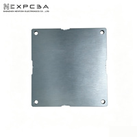 Carte de circuit imprimé en aluminium LED avec base métallique à haute conductivité thermique 2W/mk