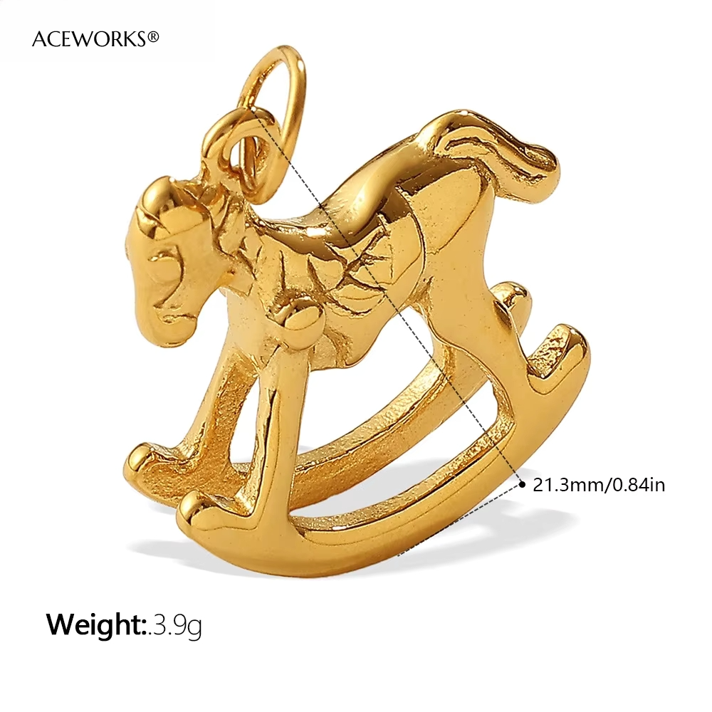 Rocking Horse Charm