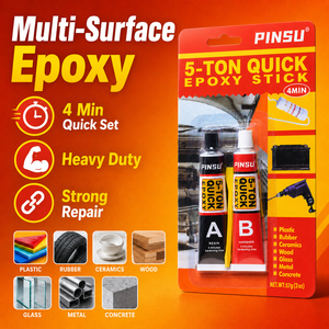 Componentes dobles fuerte secado rápido epoxi AB resina adhesiva pegamento acrílico 5 <span class=keywords><strong>minutos</strong></span> Goma de acero epoxi fuerza de unión AB pegamento - Product Image 6