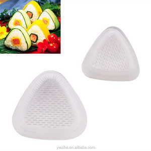 4PCS/Set <strong>Triangular</strong> Sushi Mold <strong>Onigiri</strong> Rice Ball Bento Press Sushi Maker Mould DIY Tools - Product Image 3