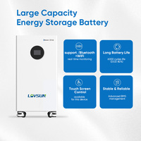 Batterie de stockage d'énergie de type solaire à grande capacité 51,2V 314AH 16kWh pour usage résidentiel