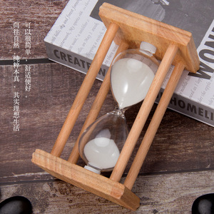 Venta al por mayor de fábrica: Reloj de arena vintage de 45/60 minutos, artículos creativos para decoración del hogar y escritorio, en stock. - Product Image 3