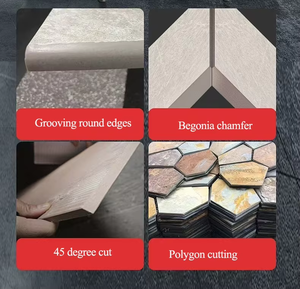 Machine de découpe de carreaux sûre et fiable, étanche à l'eau et à la poussière Machine de découpe efficace de polygone de granit de marbre de pierre - Product Image 3