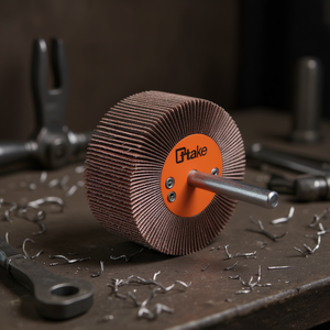 Disco Abrasivo de Tela con Vástago de 60x15 mm, Grano 80, para Pulir - Product Image 3