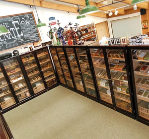 Smoke Shop <strong>Showcase</strong> 4000Ct Walk in Humidor Cherry Cigar Display Case With Led Lighting Cigar <strong>Room</strong> Cigar Cabinet Humidor - Product Image 6