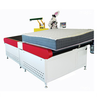 Machine à coudre automatique de bordure de matelas de marque Factory MAPS, point de chaînette à double levage, tête Singer, contrôlée par PLC, 4000W
