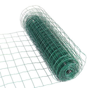 Malla de Alambre Soldada Recubierta de PVC de 1/4'' Directo de Fábrica, Cuadrada, Verde, Resistente a la Corrosión, para Jaulas de Pájaros/Conejos/Perros Pequeños - Product Image 5