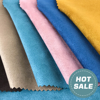 Tissu en suède scuba tricoté extensible dans les deux sens, 350-380 g/m², avec une bonne résistance à la décoloration, pour robe de femme