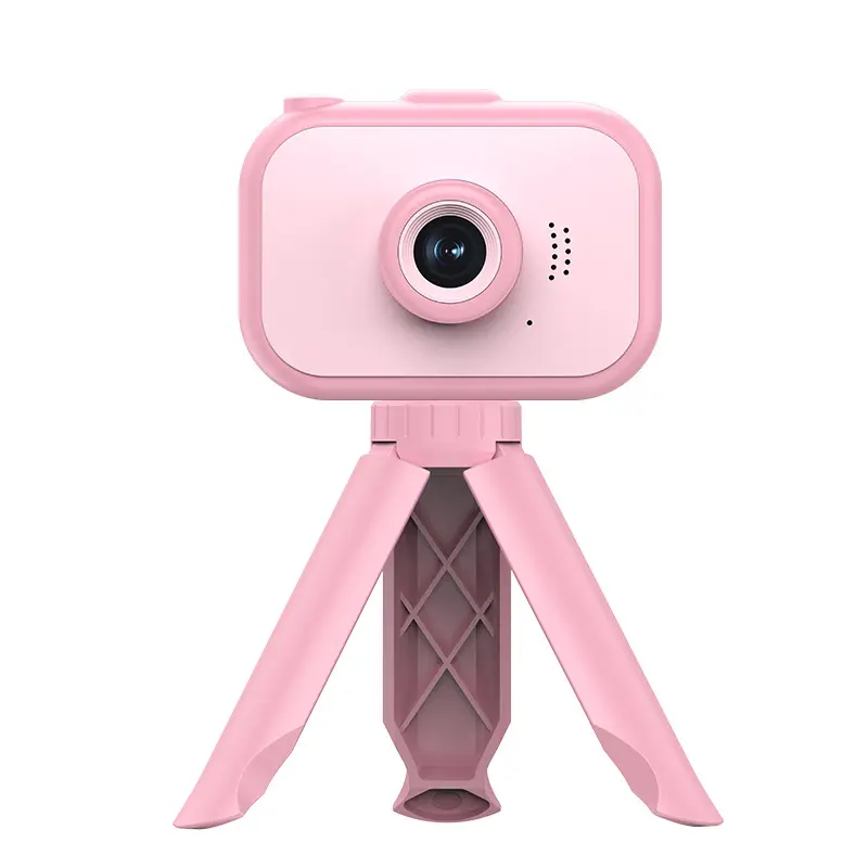 2024 New model 2.4 inch IPS built in games HD Cute Kids Children Digital Camera with stand