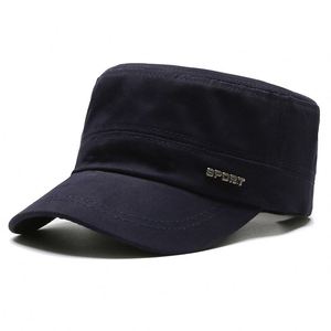 Gorra de Béisbol Personalizada de Algodón Puro, de Visera Plana, para Protección Solar al Aire Libre - Product Image 4