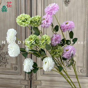 Fleurs artificielles de pivoine en soie, branche unique, décorations réalistes pour mariage, pour allée, arche, art floral - Product Image 1