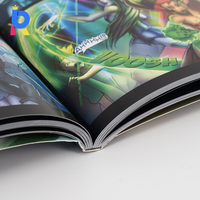 Livres Manga Personnalisés de Qualité Supérieure, Couverture Souple, Impression Couleur sur Papier d'Art et Papier Kraft, Reliure Parfaite, Impression Offset