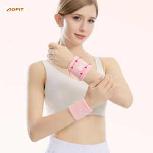 AOFIT สายรัดข้อมือคุณภาพสูงระบายอากาศได้ดี ผ้าขนหนูสำหรับเล่นกีฬากลางแจ้งแบบใหม่ ดูดซับเหงื่อได้ดี รองรับข้อมืออย่างสบาย - Product Image 3