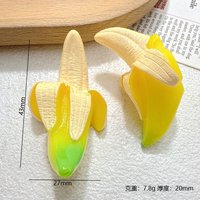 Mini Figuras de Frutas de Resina, Uvas, Plátanos, Naranjas, Melocotones, Adornos para Manualidades, Decoración de Micropaisajes