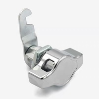 Loquet à came métallique verrouillable pour cadenas