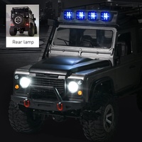 Voiture électrique à échelle 1/12 avec lumière RC voiture d'escalade tout-terrain avec caméra 2.4G télécommande modèle de camion à chenilles