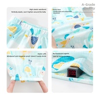 Celana Bayi Katun Murni Ringan untuk Musim Semi dan Gugur, Celana Rumah Anti Nyamuk Anak untuk Musim Panas