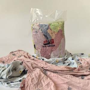 Paños de Limpieza de Algodón 100% de Color Claro, Paños de Limpieza Industriales de Algodón Calico para Limpieza Industrial - Product Image 1