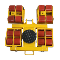 Plateforme de transport de marchandises à rotation 360°, couleur jaune et bleue, capacité 1,5-2,5 tonnes, vente directe en gros OEM, garantie 6 mois