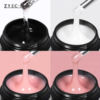 Gel de construction pour extension d'ongles nude 30 ml, haute viscosité, pour manucure en salon, livraison rapide, faible MOQ, vente en gros