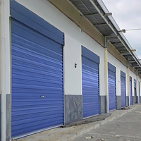 Meilleures ventes de volets roulants intérieurs modernes de couleurs personnalisées, finition moderne, coupe-vent, en alliage d'aluminium, pour la maison et le bureau