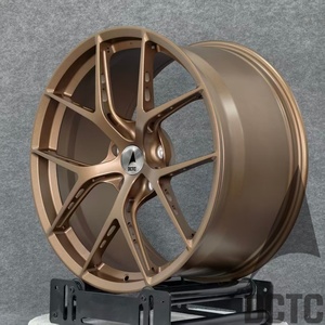Jantes forgées <span class=keywords><strong>DATC</strong></span> 17-19 pouces à rayons en Y, à déport profond, 4x100 5x100 5x112 5x114.3 5x120, style JDM pour Civic Corolla Mazda3 - Product Image 4