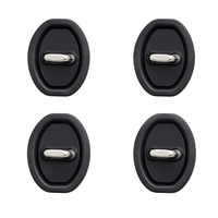 Protecteur de serrure de porte de voiture en silicone - Anti-bruit, réduction des chocs, tampon amortisseur pour la plupart des modèles de voitures