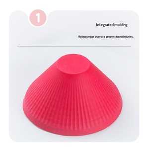 Tapis d'ouverture de bouteilles multifonctionnel en caoutchouc en stock, gadget de cuisine, aide à ouvrir les boîtes, ouvre-boîte rond antidérapant - Product Image 2