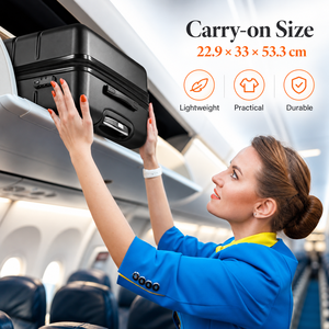 Maleta Rígida Expandible de 20 Pulgadas con Carcasa de ABS, Ruedas Giratorias y Candado TSA, Ligera para Viaje - Product Image 3