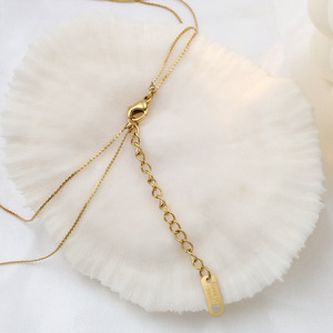 European Style Double Layer Beaded Clavicle Chain Gold Zinc Alloy Necklace For Women Fashion Simple Geometric Ball Design - Product Image 4