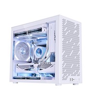 Boîtier PC Micro ATX OEM portable compact SFF, châssis PC de bureau, tour moyenne, boîtier PC gaming avec poignée