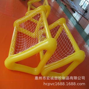Portería de Fútbol Acuático Inflable Amarilla, Equipo Deportivo para Exteriores para Hoteles y Resorts - Product Image 2