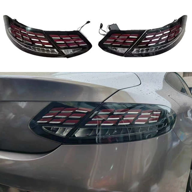 Factory Direct New 12V LED Taillights for Mercedes-Benz C-Class W205 Coupe 2015-2020 LED Tail Light for 2020+ Models