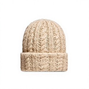 Bonnet en acrylique personnalisé unisexe, style pêcheur, avec logo sur mesure pour usage quotidien en extérieur, bonnets d'hiver haut de gamme extensibles - Product Image 1