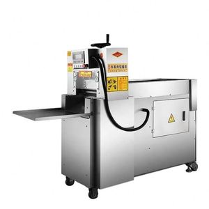 เครื่องหั่นเนื้ออัตโนมัติ Yunqingtech เครื่องหั่นเนื้อแช่แข็งอุตสาหกรรมแบบหกลูกกลิ้ง เครื่องหั่นเนื้อวัวและเนื้อแกะอัตโนมัติ - Product Image 6