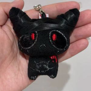 LLavero de peluche gótico de terror para Halloween, bolso de muñeca de monstruo sangriento, accesorios de miedo para mochila, decoración de fiesta de Cosplay, moda - Product Image 4