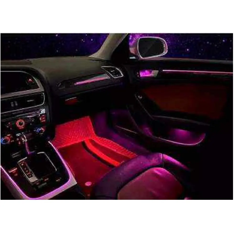 Colorato nuovo sistema di illuminazione per auto a colori a LED 22 luci di colore ambientale del piede ben luci per Porsche Cayenne 2010-2016