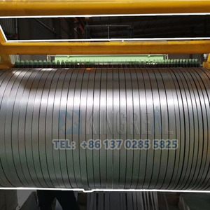 0.3-2.0mm CuộN xén máy Thép mạ kẽm nhôm khắc đột dây chuyền sản xuất rạch và tua máy bán ở Thổ Nhĩ Kỳ - Product Image 5