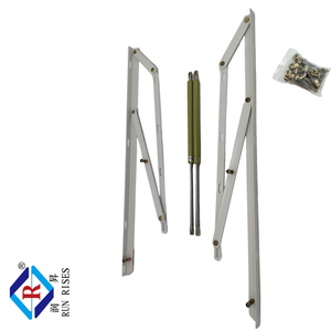 Base <span class=keywords><strong>de</strong></span> Cama con Espacio <span class=keywords><strong>de</strong></span> Almacenamiento y Elevación a Gas, con Bisagras <span class=keywords><strong>de</strong></span> Acero para Sofá, para Uso en Cocina, Sala <span class=keywords><strong>de</strong></span> Estar o Dormitorio - Product Image 3