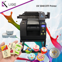LAIKE BP 3040 A3 UV DTF Yazıcı Küçük Kristal Etiket Yapıştırma Makinesi Dijital AB Film Transfer Yazıcısı Masaüstü UV Tablet Makinesi