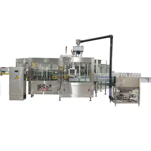 Pet Plastic Fles Wassen Capping Capping Machine Spoelen Botteling Monoblock Plant Drinkmineraalwater Productielijn